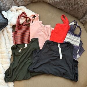 SOLD Lululemon Tank Top Bundle